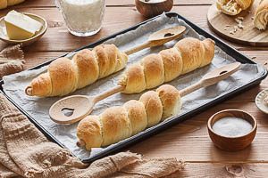 Stockbrot frisch und warm genie&szlig;en