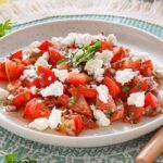 Rezept für Tomatensalat mit Feta